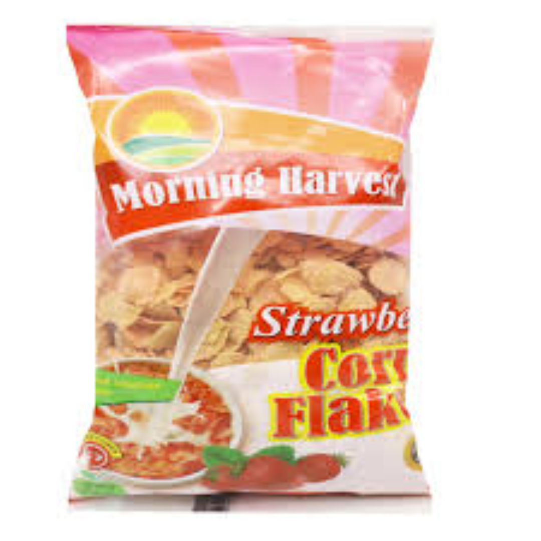 MORNING HARVEST STRAWBERRY CORNFLAKE 250GS